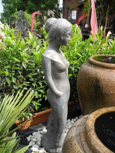 Product image of the product “Standing woman Sybille, 120cm high, cast stone ”